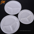 Custom 3 compartment biodegradable sugarcane bagasse sushi meat fruit tray